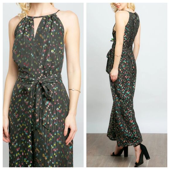 Anthro Eva Franco Edita Halter Jumpsuit - Picture 8 of 8